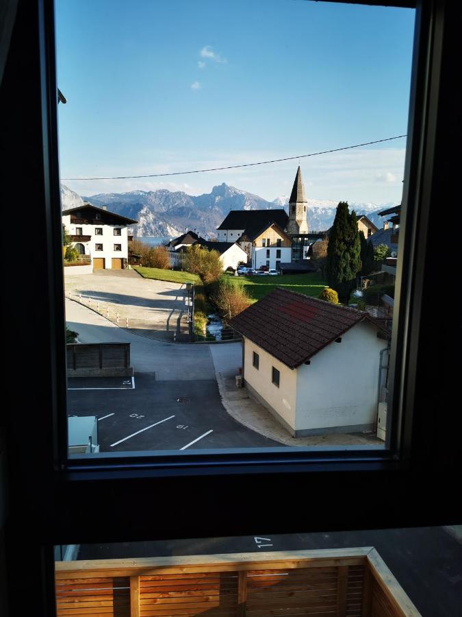Neue Wohnung "Rittertal" Im Zentrum Von Altmuenster Am Traunsee Luaran gambar