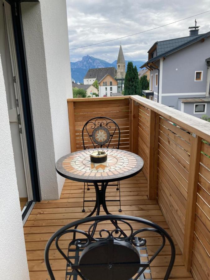 Neue Wohnung "Rittertal" Im Zentrum Von Altmuenster Am Traunsee Luaran gambar