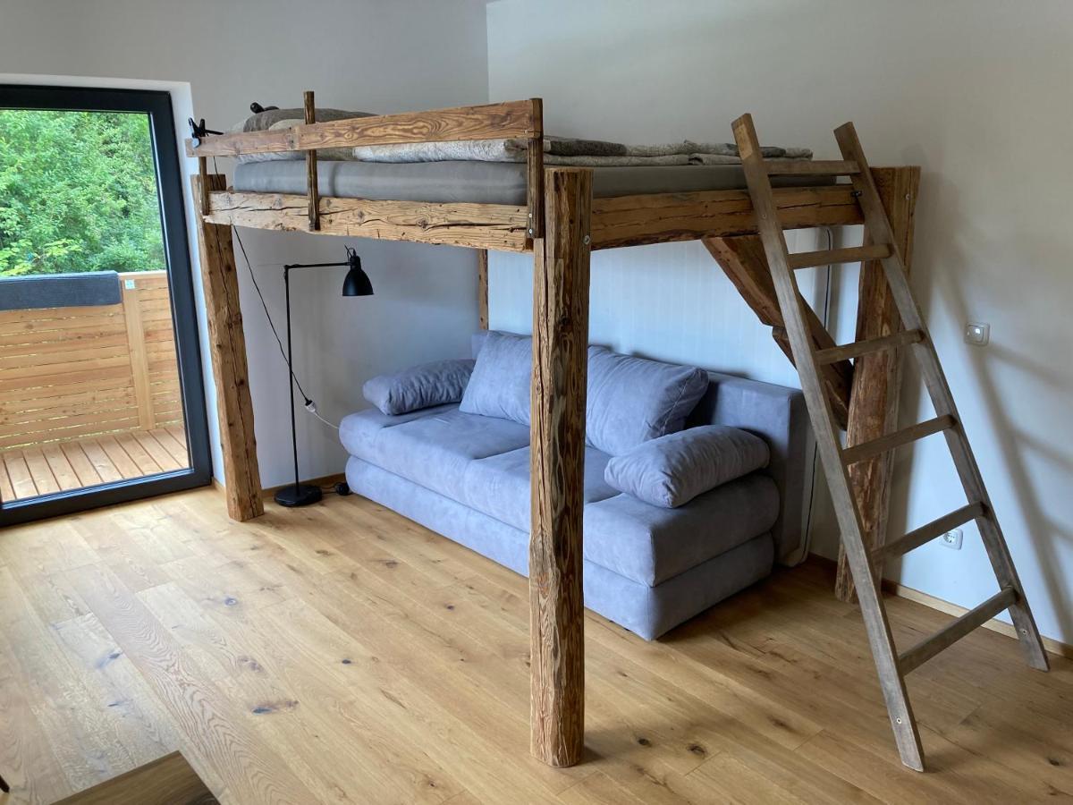 Neue Wohnung "Rittertal" Im Zentrum Von Altmuenster Am Traunsee Luaran gambar